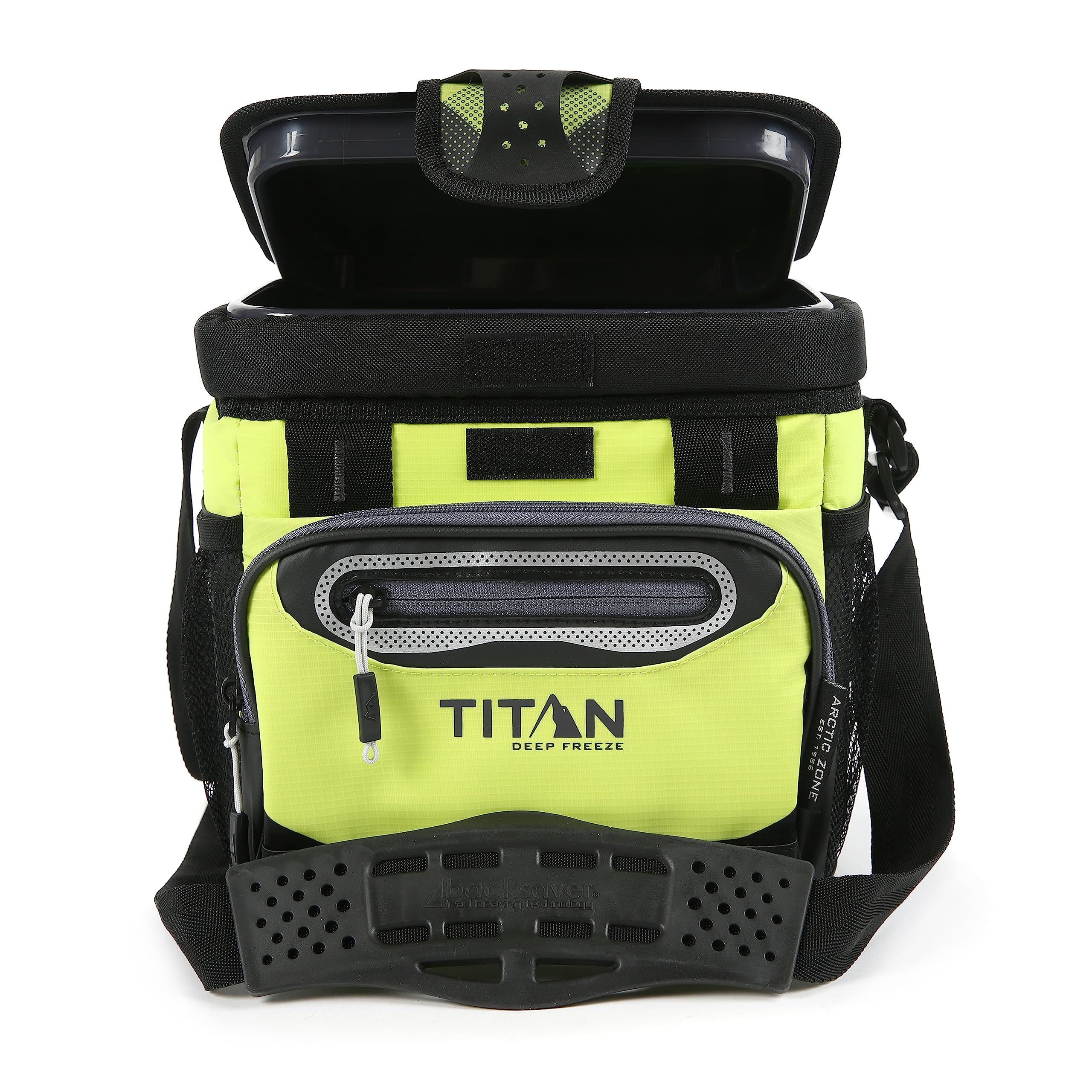 Titan by Arctic Zone Deep Freeze Cooler - Zipperless Hardbody Cooler - Deep Freeze Insulation, HardBody Liner, and SmartShelf